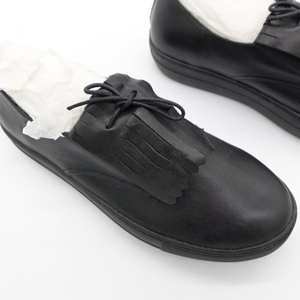 BNIB - Atelje 71 Textured Leather Slip On Sneakers